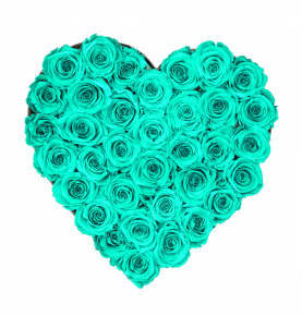 Luxury Heart Shaped Valentine's Day Flower Box Valentines Day Packaging Preserved Roses Box