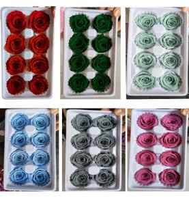  A Grade Preserved Roses Head High-quality 4-5 Cm For Christmas Decoration