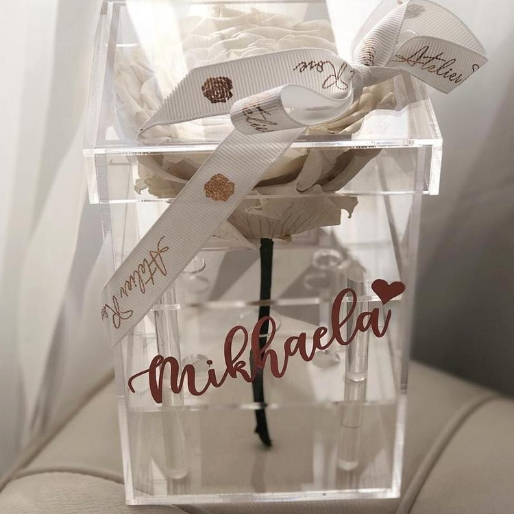 Flower Box Acrylic, Acrylic Boxes For <a href=https://tsmpreservedflower.com/Preserved-Rose-Head.html target='_blank'>flowers</a>, <a href=https://tsmpreservedflower.com/Preserved-Rose-Head.html target='_blank'>roses</a> in Acrylic Box 26.png