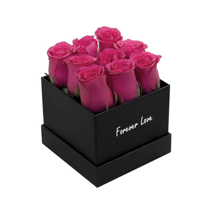 Rose Flower Paper Square,Square Box Preserved <a href=https://tsmpreservedflower.com/Preserved-Rose-Head.html target='_blank'>roses</a>,Square Box 1.png