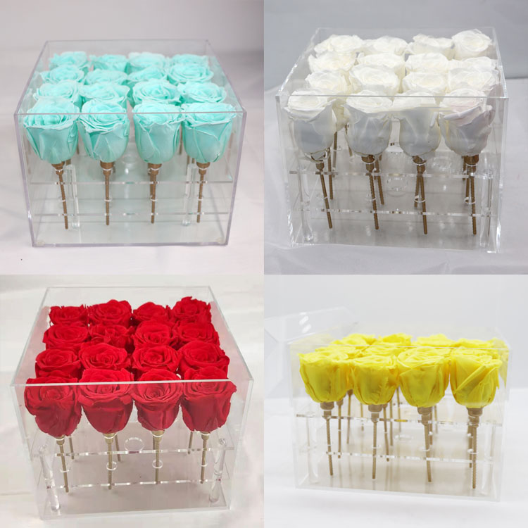 Preserved Acrylic Box Rose, Acrylic Box Rose, Valentine Gift 11.jpg