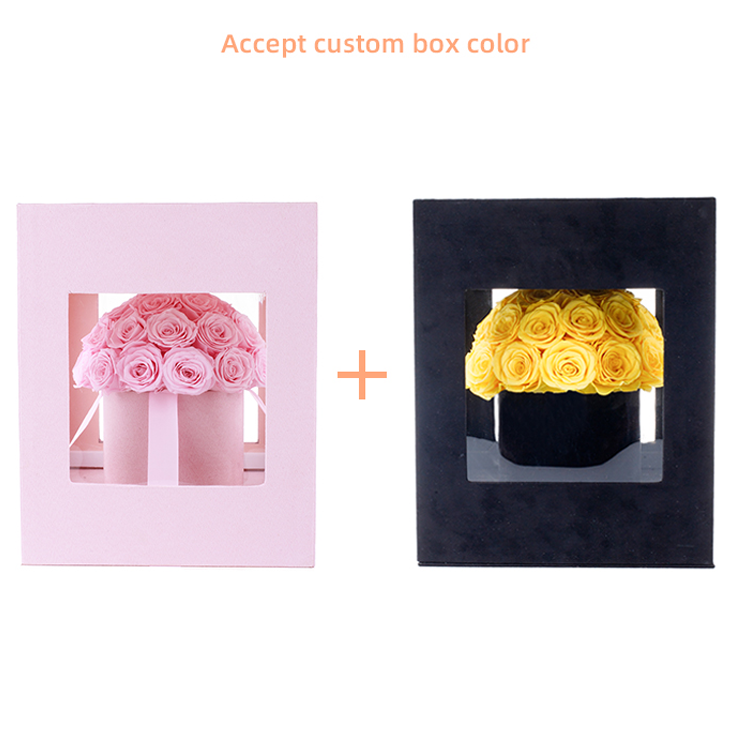 Preserved Flower In Box, Preserved <a href=https://tsmpreservedflower.com/Preserved-Rose-Head.html target='_blank'>roses</a>, <a href=https://tsmpreservedflower.com/Preserved-Rose-Head.html target='_blank'>roses</a> In Velvet Gift Box 2.png