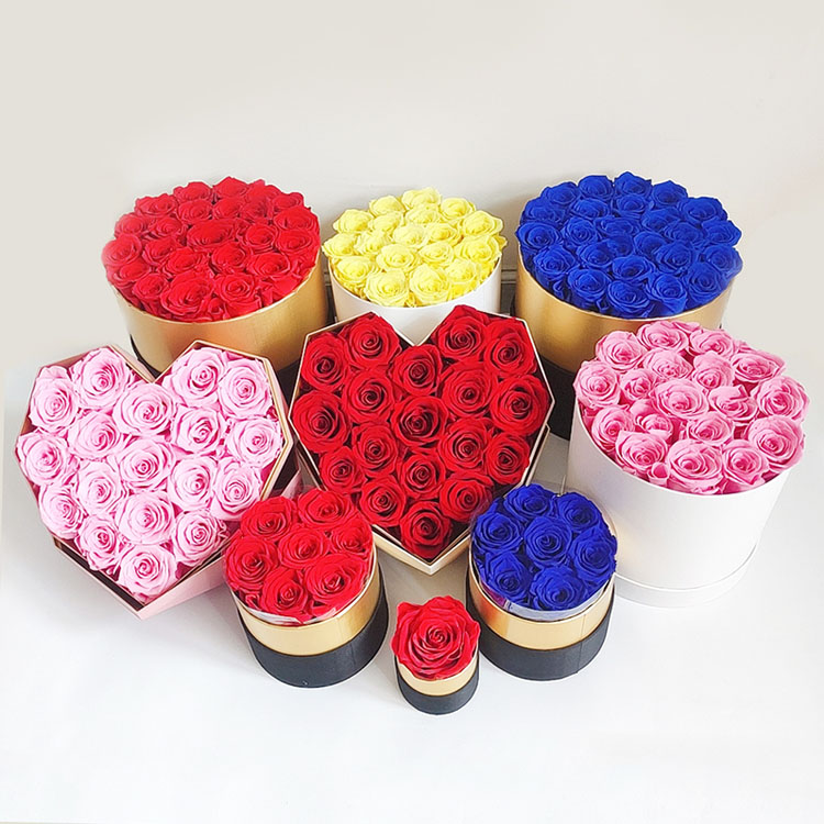 Preserved Rose Box, Preserved Rose Diamond Heart Gift Box, Eternal Rose 16.jpg