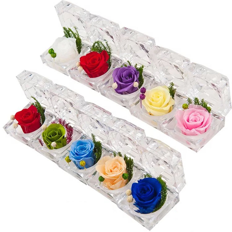 Preserved Flower Ring Box, Forever <a href=https://tsmpreservedflower.com/Preserved-Rose-Head.html target='_blank'>roses</a>, Preserved Rose Ring Boxes 2.jpg